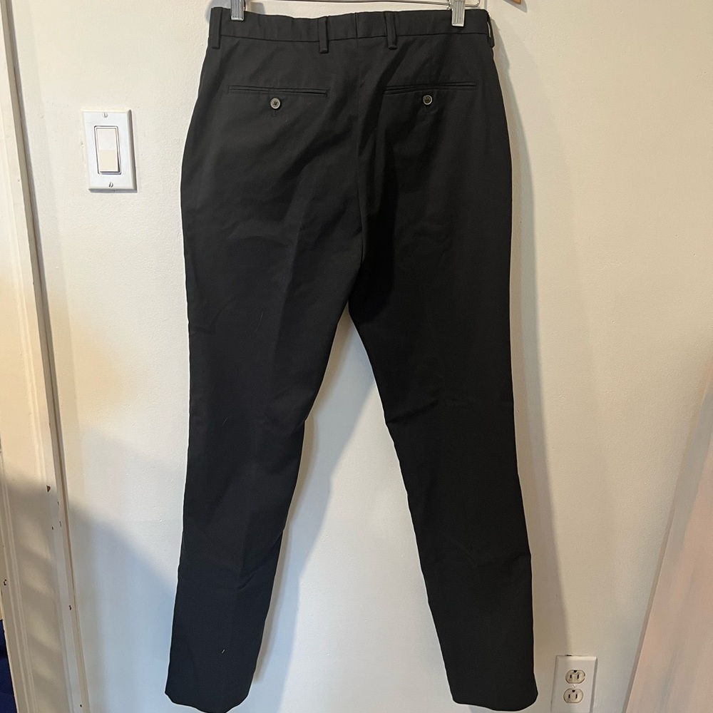 J. Crew Men's Sleek Black Dress Pants - Picture 3 of 3